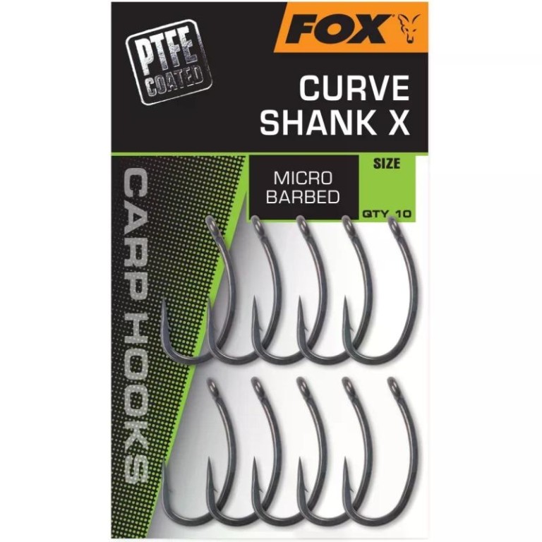 Fox Curve Shank X Size 4 - Horog