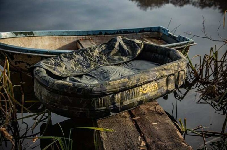 Solar Undercover camo Inflatable Unhooking Mat - Felfújható pontymatrac