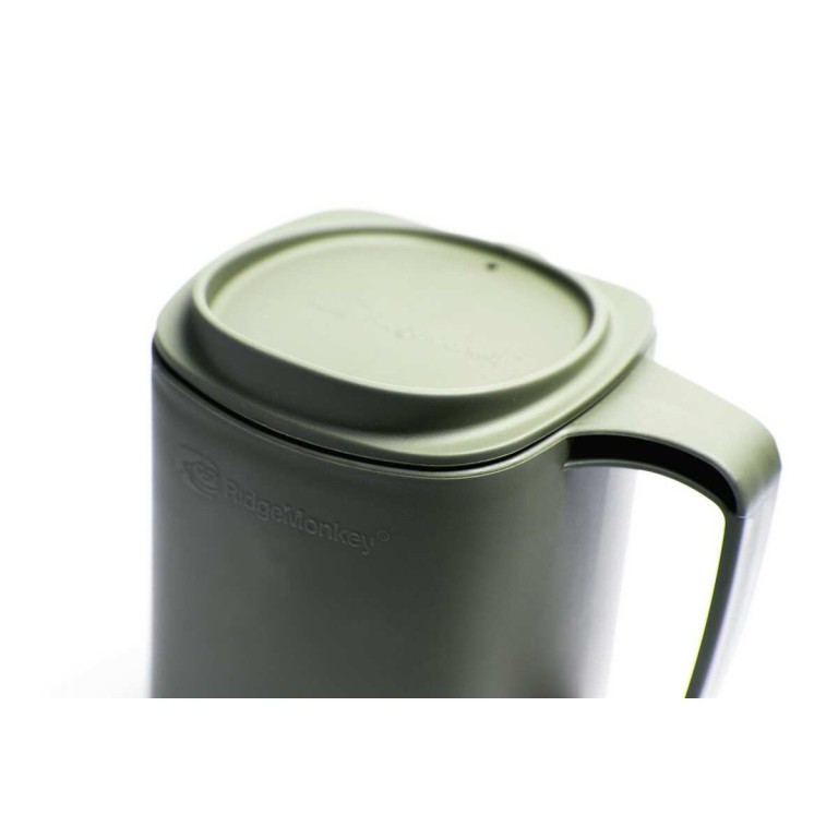 RidgeMonkey Thermo Mug Gunmetal Green - Duplafalú bögre