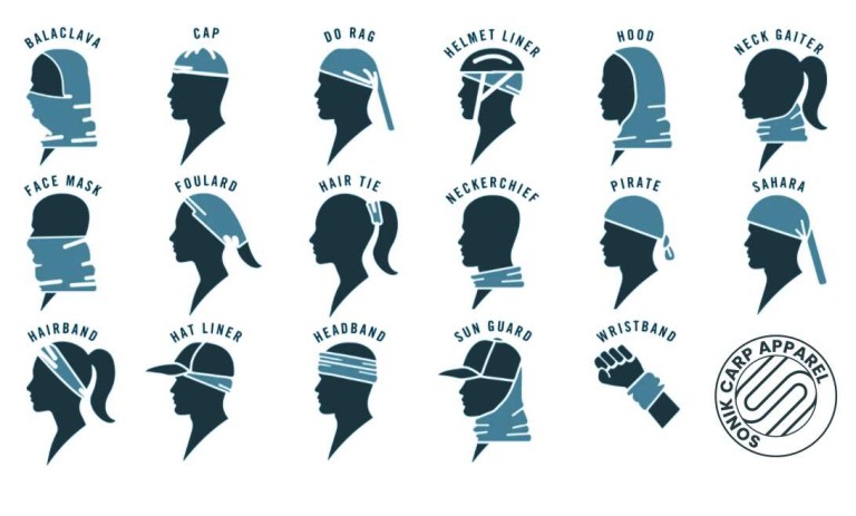 Sonik Camo Neck Gaiter - Maszk