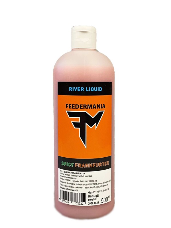 Feedermania River Liquid Spicy Frankfurter 500 ml