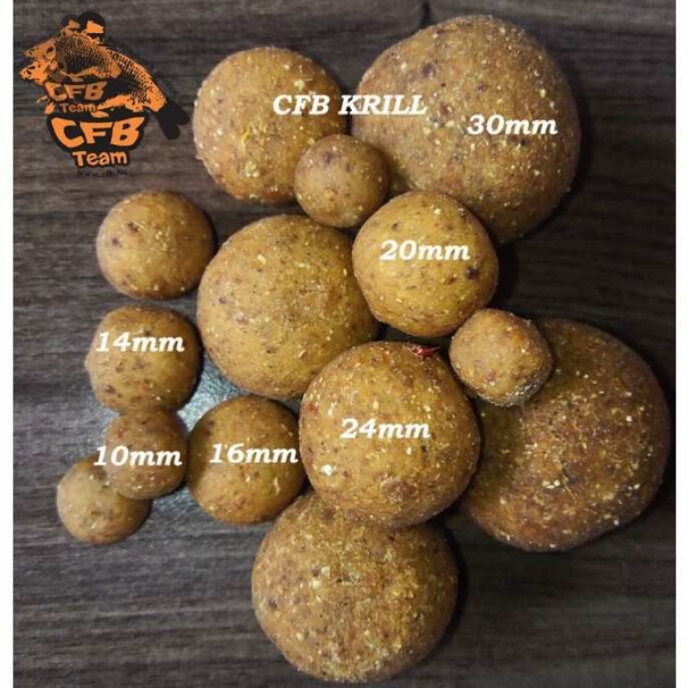 CFB Krill Oldódó bojli 20 mm 1 kg