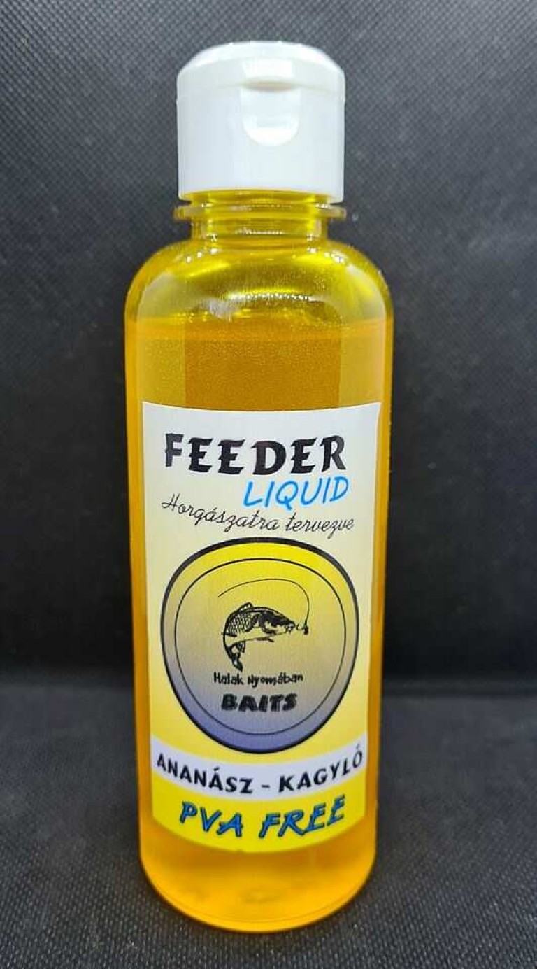 Halak Nyomában Feeder Liquid Ananász-Kagyló