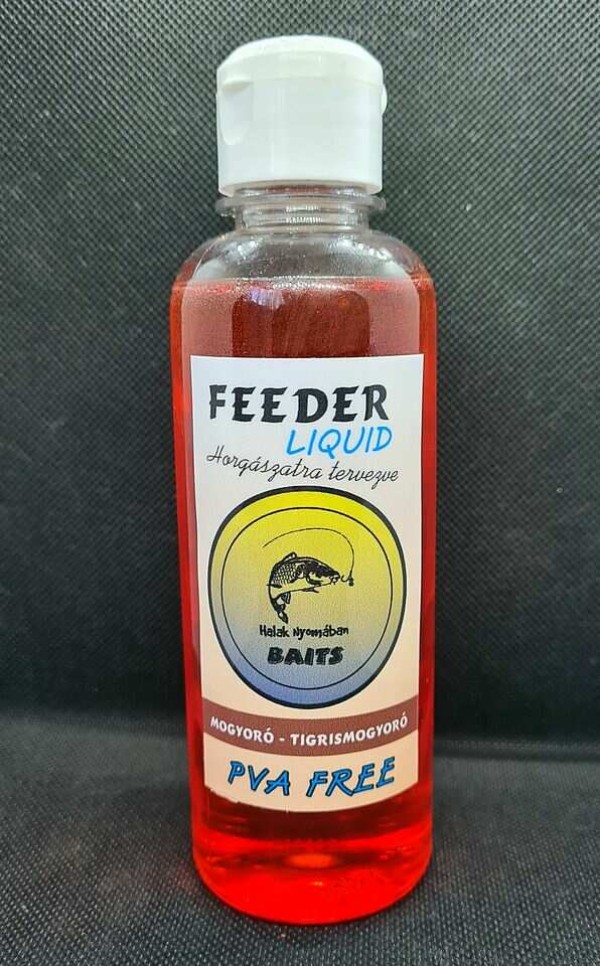 Halak Nyomában Feeder Liquid Mogyoró-Tigrismogyoró