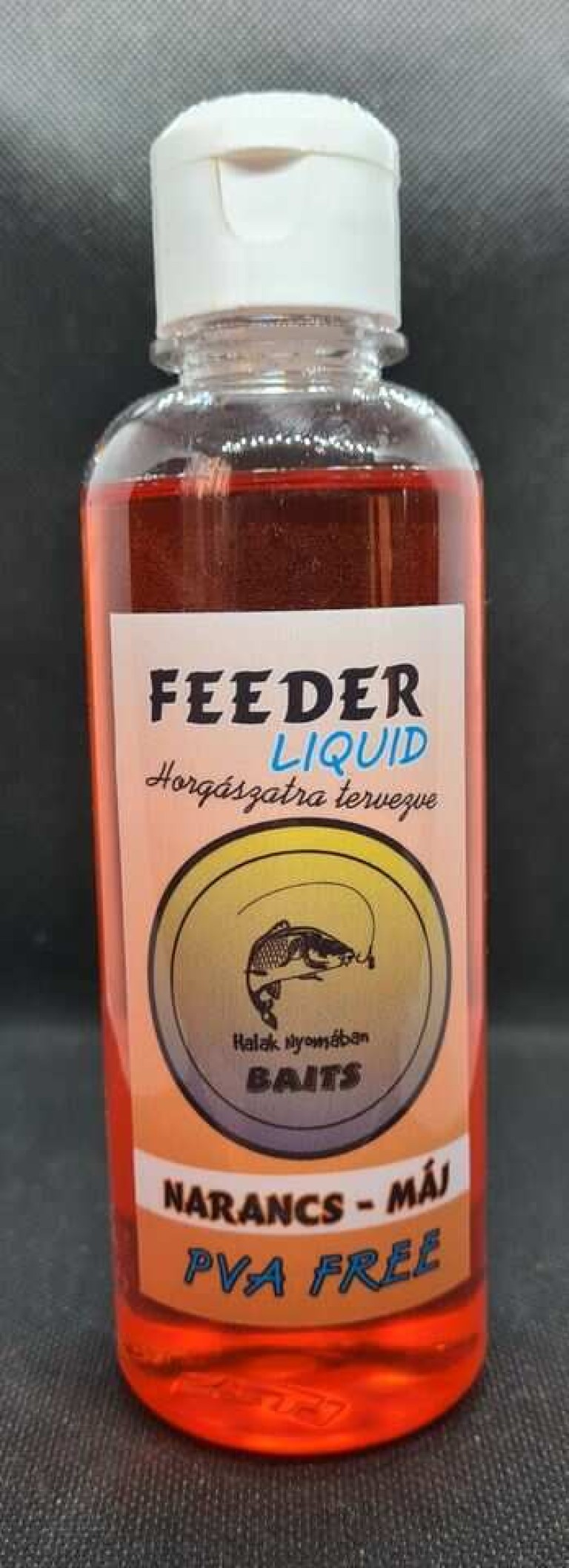 Halak Nyomában Feeder Liquid Narancs-Máj