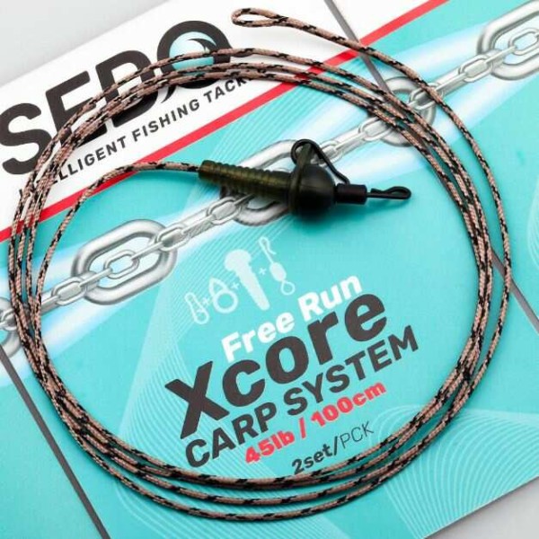 SEDO Free Run Xcore Carp System kész szerelék