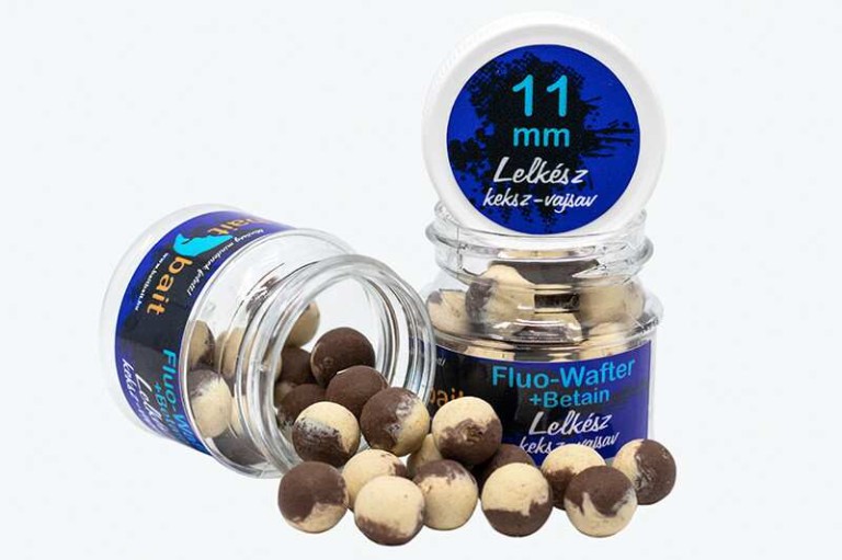 Bait Bait Lelkész Fluo Wafters mini bojli+betain 11 mm