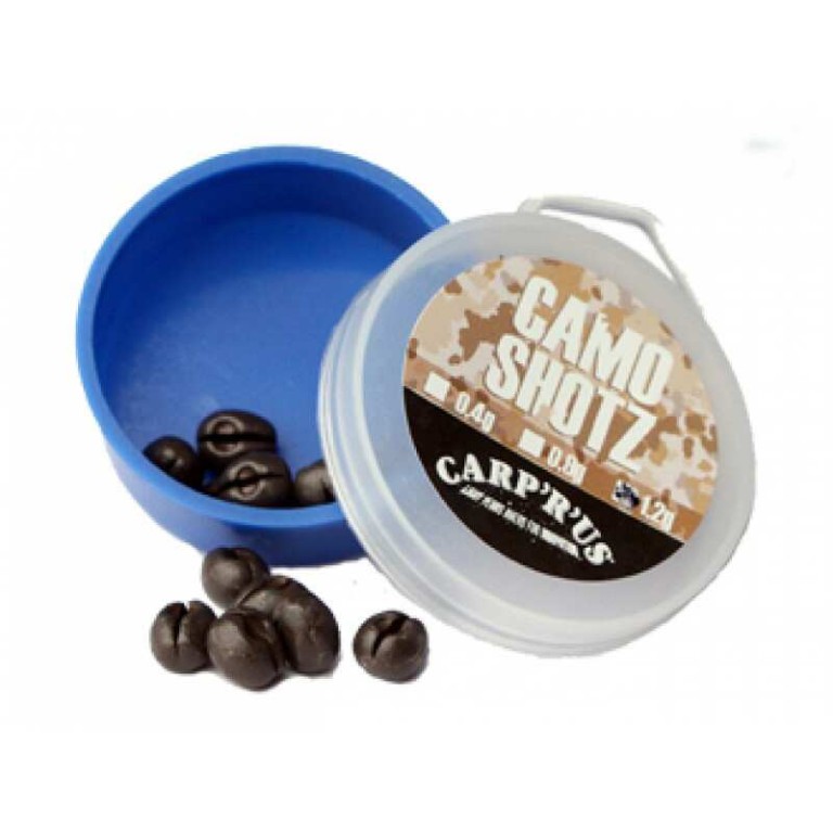CarpRUs Camo Shotz - Előkesúly barna 0,90 g