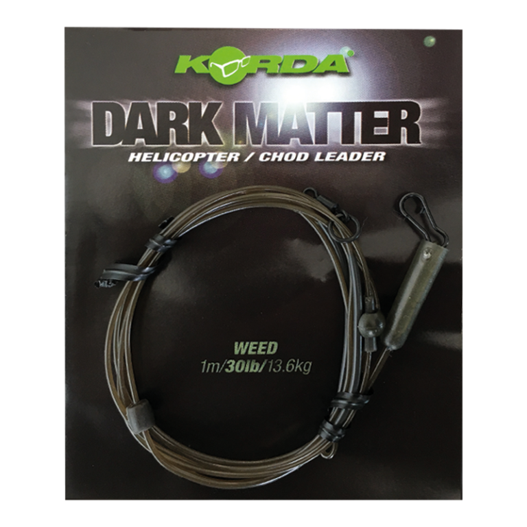 Korda Dark Matter Leader Heli Clear 40 lb - Előkötött előtét zsinór