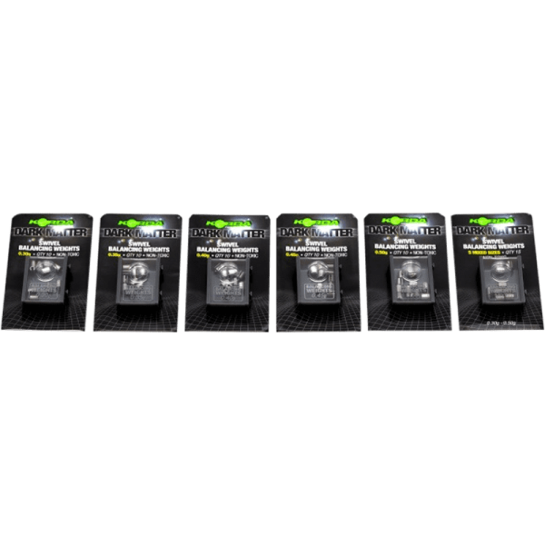 Korda Dark Matter Balancing Weights Mixed - Előkesúly vegyes méretben /mix/