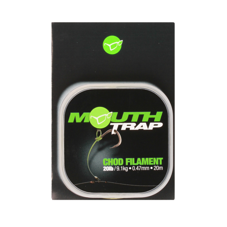 Korda Mouth Trap 15 lb - 0,43 mm - Előkezsinór 20 m