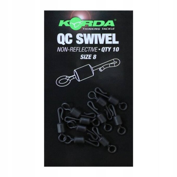 Korda Quik Change Swivel size 8 - Gyorskapocs