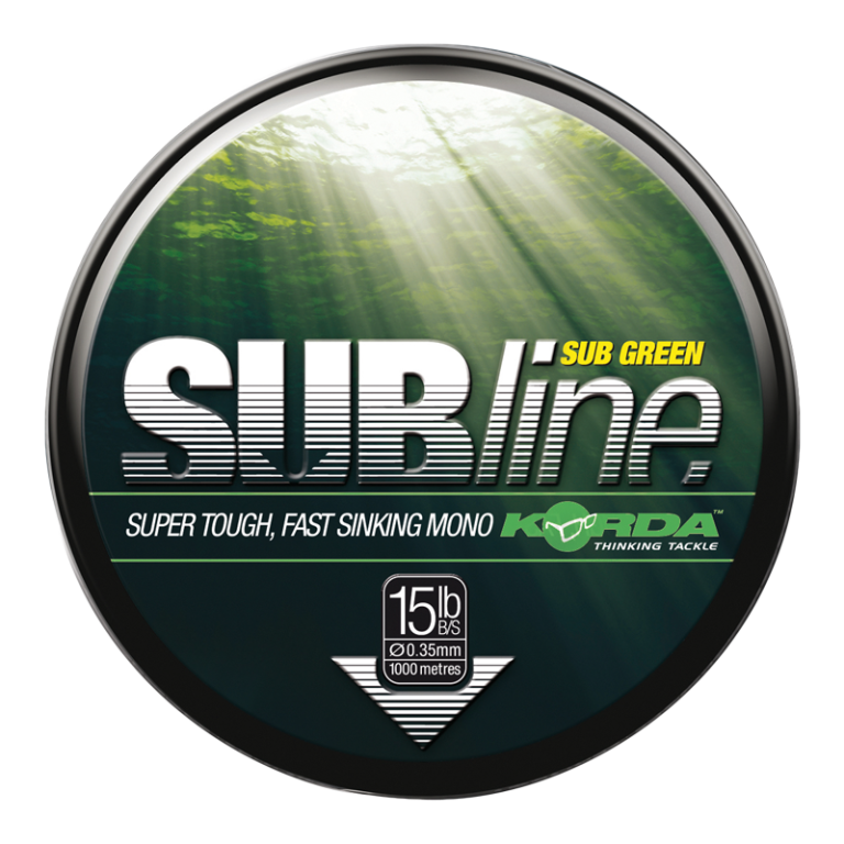 Korda Subline Ultra Tough 1000 m green 12 lb-0,35 mm - Főzsinór