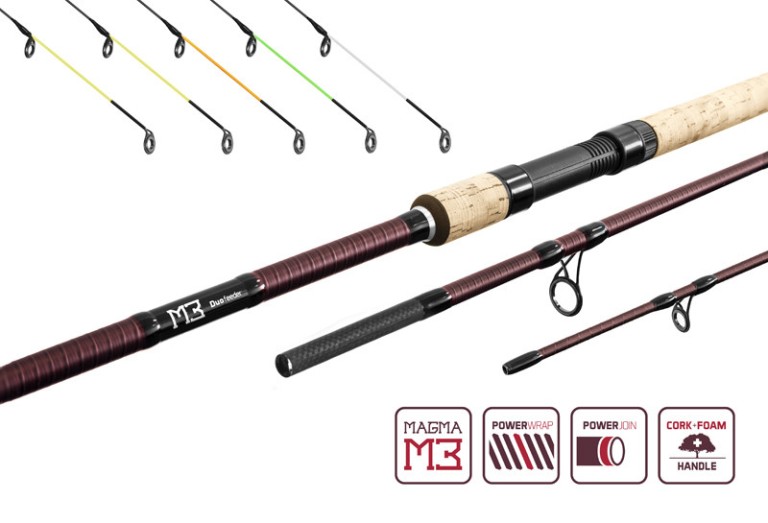 Delphin MAGMA M3 Duo Feeder 3 részes 330-390 cm/100g feeder horgászbot