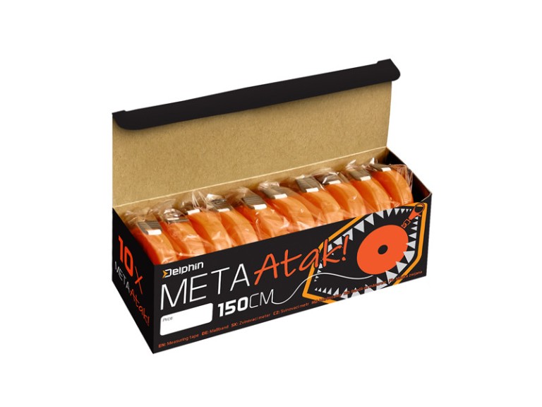 Delphin MeTa Atak! mérőszalag 150 cm