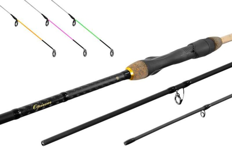 Delphin OPIUM Feeder V2 CORK 330 cm/80 g feeder horgászbot