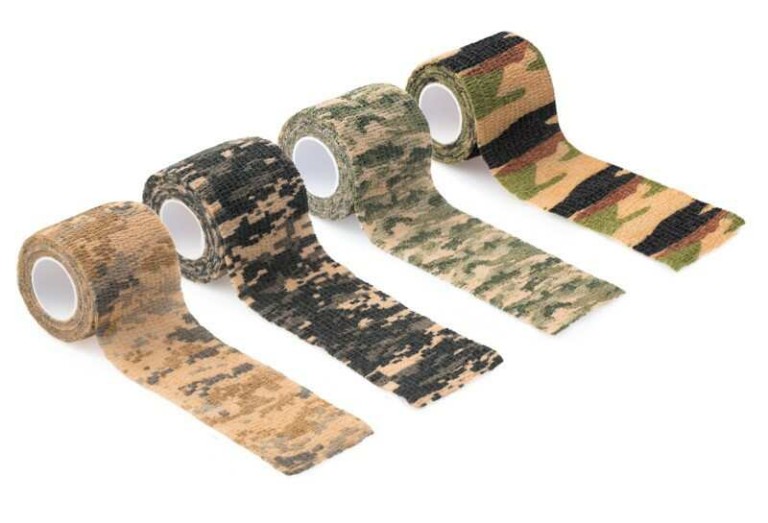 Delphin MILITARY Álcázó ragasztószalag 5 cm x 450 cm