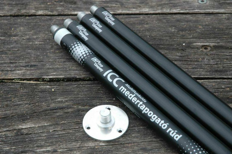 ICC BLACK EDITION Multifunkciós medertapogató rúd