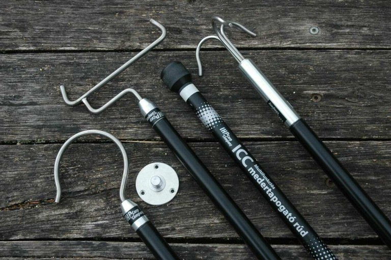 ICC BLACK EDITION Multifunkciós medertapogató rúd