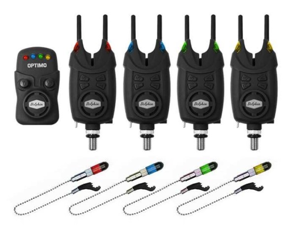 Delphin OPTIMO 9V+CSWII+snag Kapásjelző szett 4+1