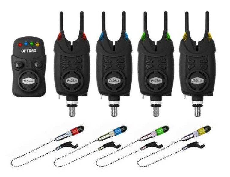 Delphin OPTIMO 9V+CSWII+snag Kapásjelző szett 4+1