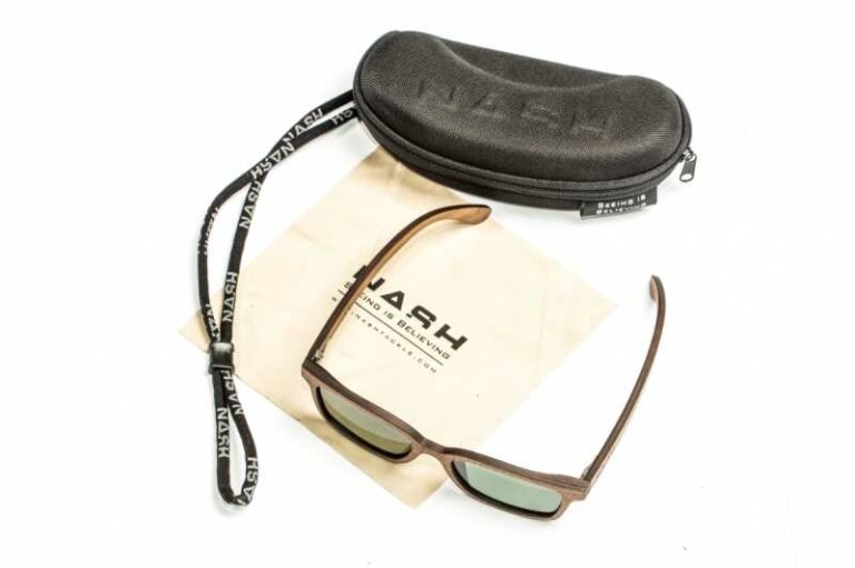 Nash Timber Green Glasses - Fakeretes napszemüveg polarizált zöld lencsével