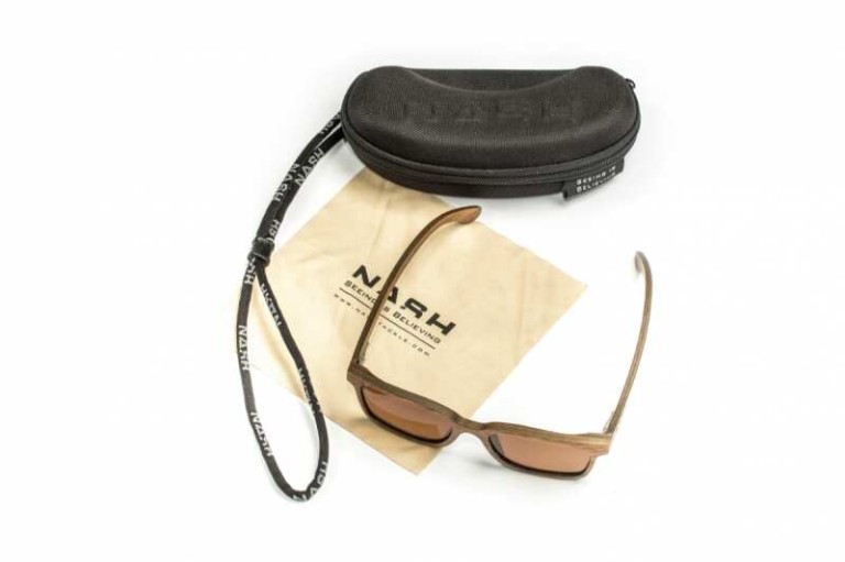Nash Timber Amber Glasses napszemüveg - Fakeretes polarizált napszemüveg