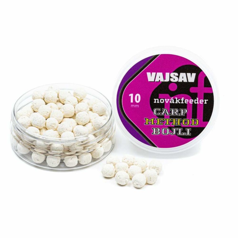 Novák Feeder Carp Method Bojli 10 mm Vajsav