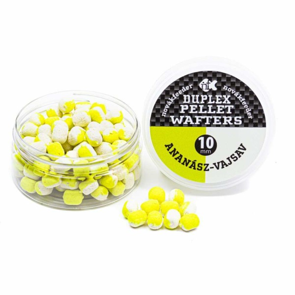 Novák Feeder Duplex Pellet Wafters 10 mm Ananász-Vajsav