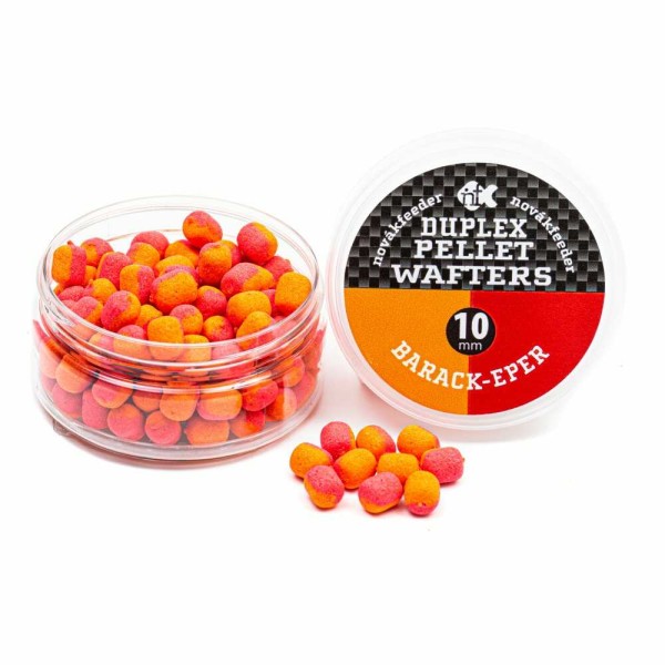 Novák Feeder Duplex Pellet Wafters 10 mm Barack-Eper
