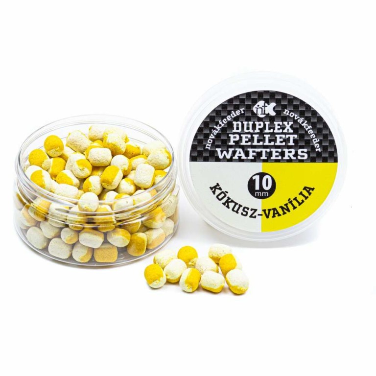 Novák Feeder Duplex Pellet Wafters 10 mm Kókusz-Vanília