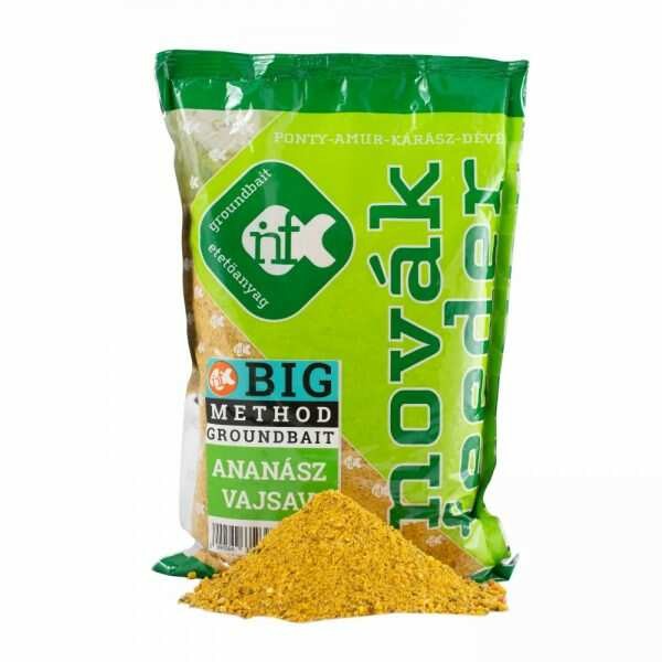 Novák Feeder Big Method Groundbait Ananász-Vajsav 1 kg