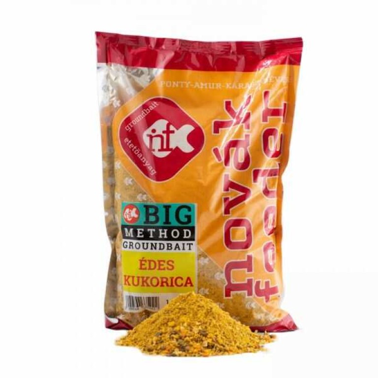 Novák Feeder Big Method Groundbait Édeskukorica 1 kg
