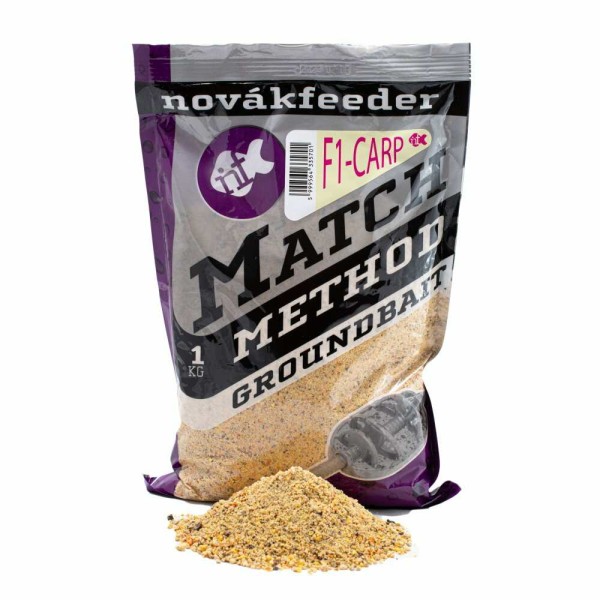 Novákfeeder Match Method Groudbait F1-Carp 1 kg