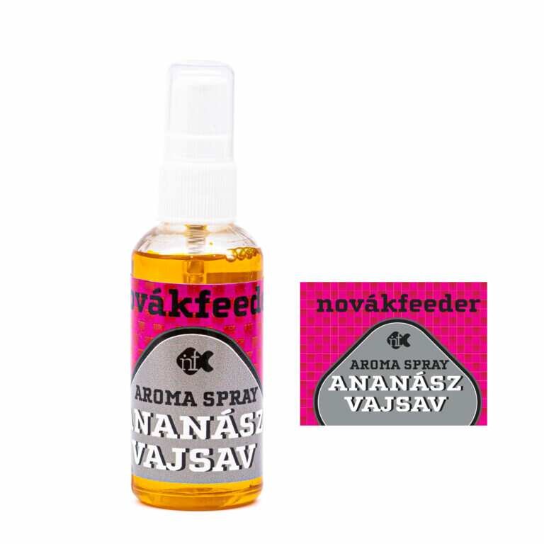 Novák Feeder Aroma spray Ananász-Vajsav 50 ml
