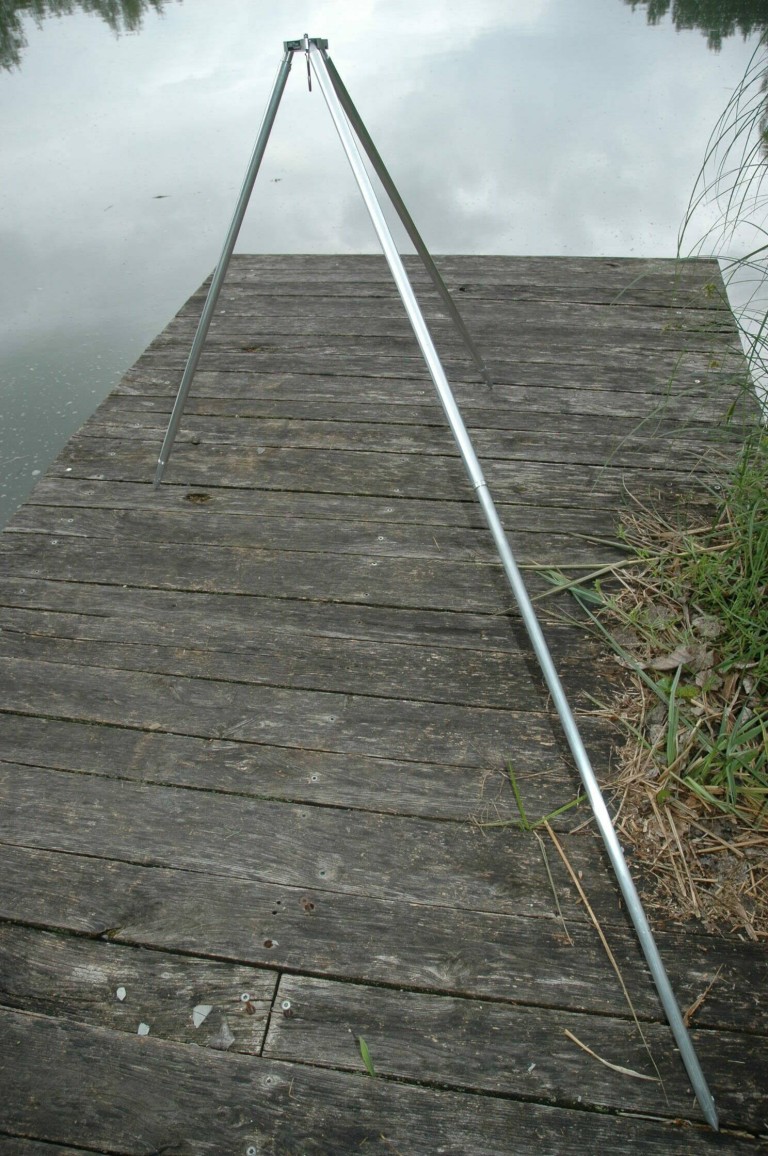 ICC Tripod Telescopic Range - Mérlegelő állvány nagyméretű INOX kampóval