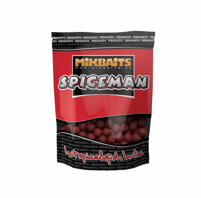 Mikbaits Spiceman boilies Fűszeres Máj 1 kg 