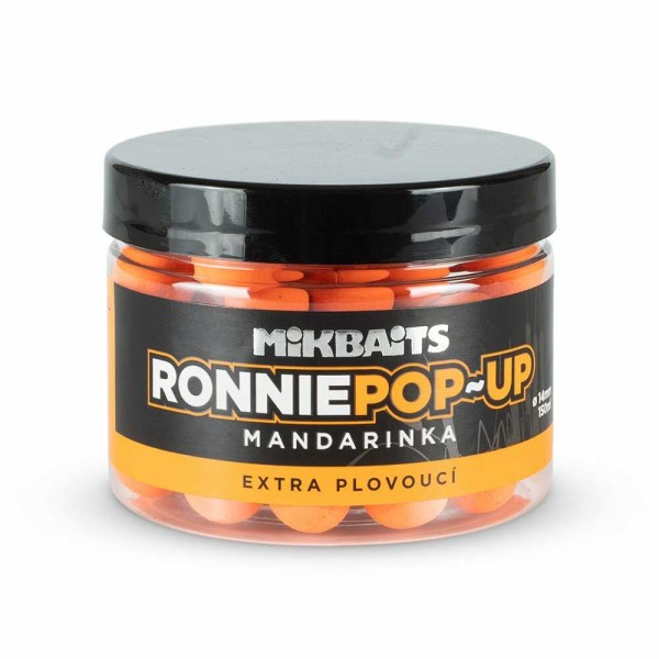 Mikbaits Ronnie pop-up Fluo Mandarin 14 mm