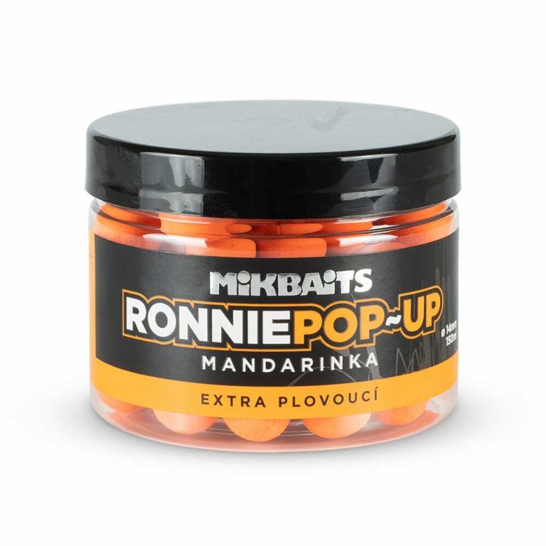 Mikbaits Ronnie pop-up Fluo Mandarin 14 mm