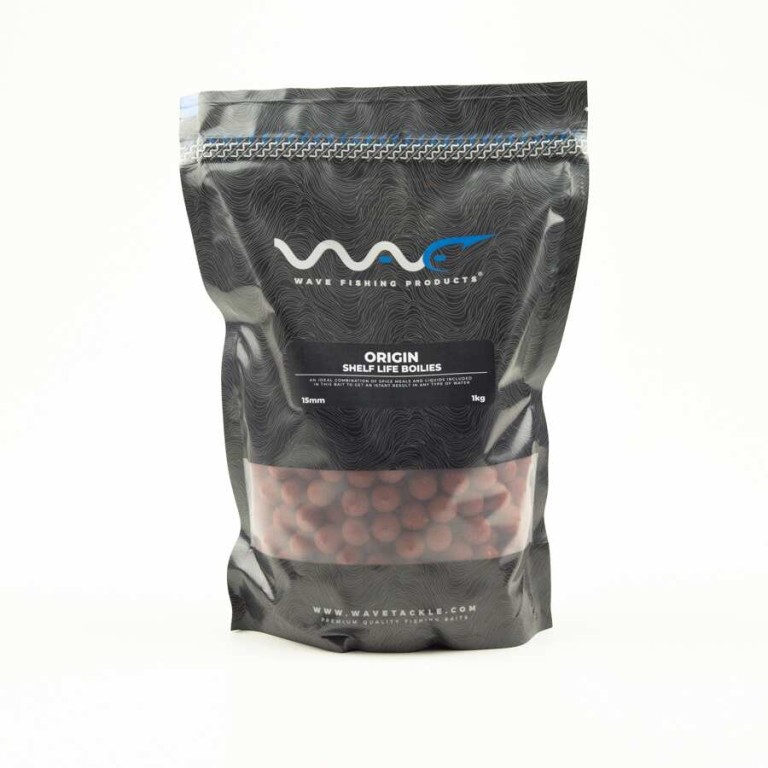 Wave Product Origin Shelf Life Boilies 1 kg 15 mm