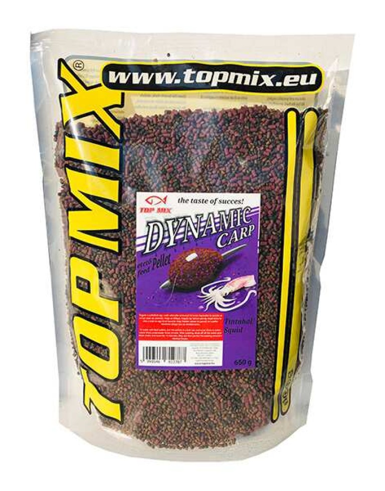 Top Mix Dynamic Carp etető pellet Tintahal 800 g