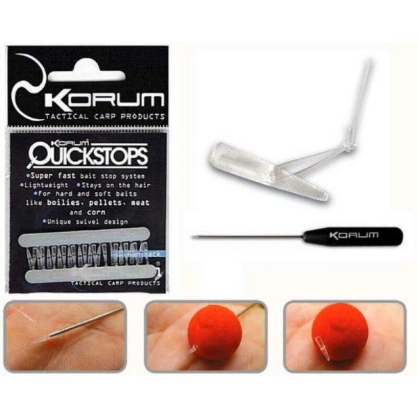Korum Quickstops - Bojlistopper