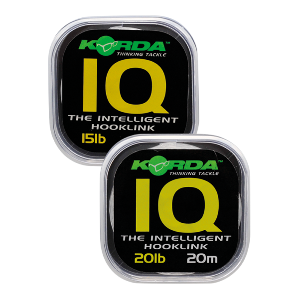 Korda IQ Fluorocarbon Hooklink - Fluorocarbon előkezsinór 20 m