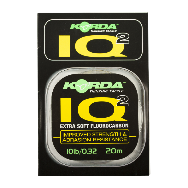 Korda IQ Extra Soft Fluorocarbon Hooklink 20 lb - Előkezsinór