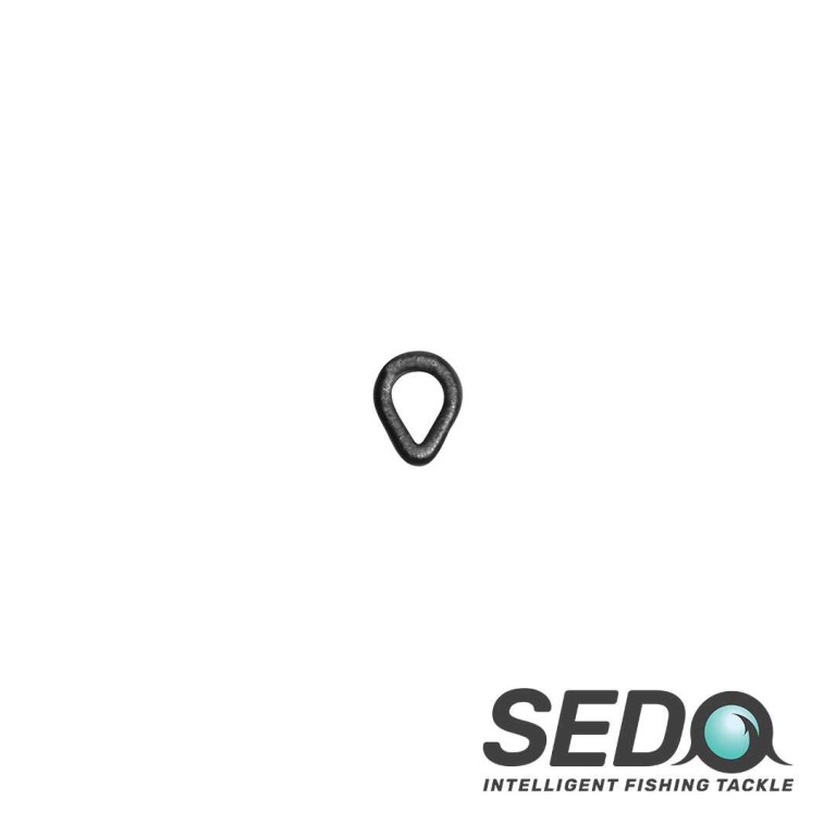 SEDO Tear Drop Rig Black Ring csepp alakú fémkarika
