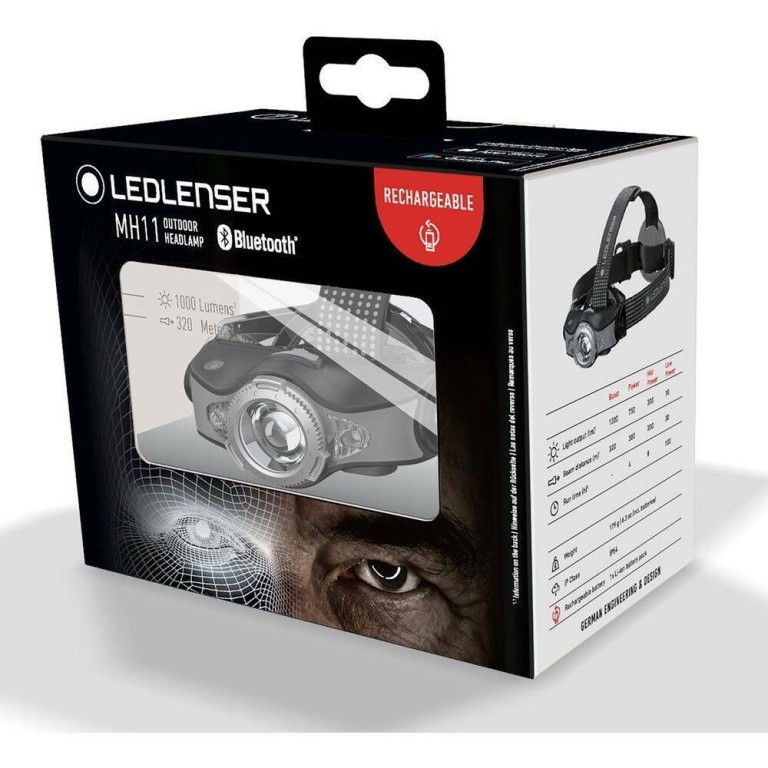 Led Lenser MH11 tölthető fejlámpa 1000 lm