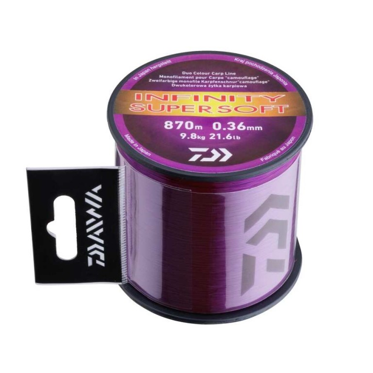 Daiwa IF SS 0.36 mm 870 m - Monofil zsinór /lila/