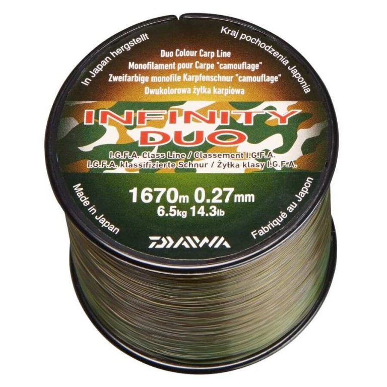 Daiwa IF Duo Camo 840 m 0.36 mm - Monofil zsinór /camo/