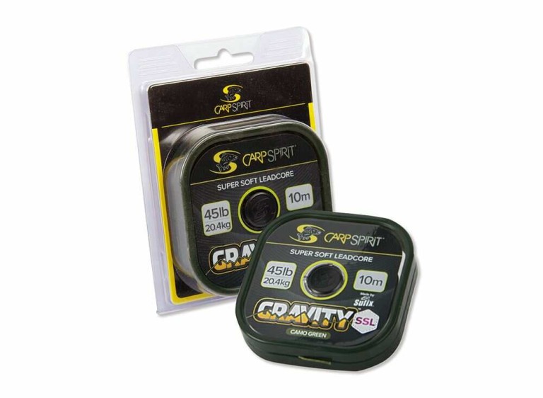 Carp Spirit Gravity SSL Brown leadcore 45 lb 10 m 
