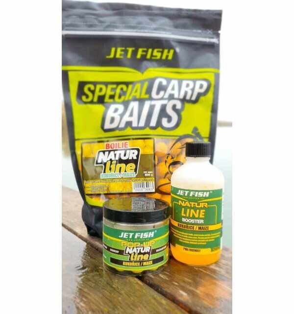 Jet Fish Natúr Line Kukoricás Bojli 20 mm 800 g
